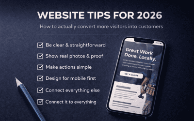 Website Tips for 2026: Why Most Business Websites Don’t Convert (And How to Fix It)