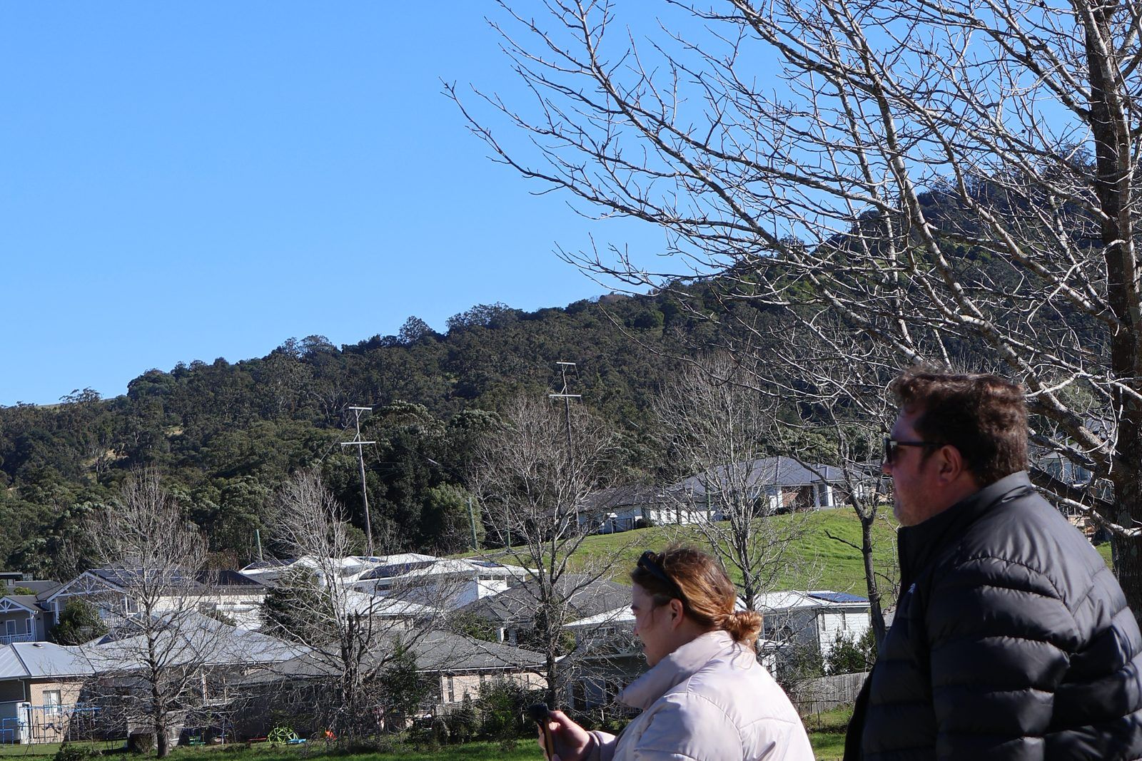 Think Tank team on site with a client in the Shoalhaven